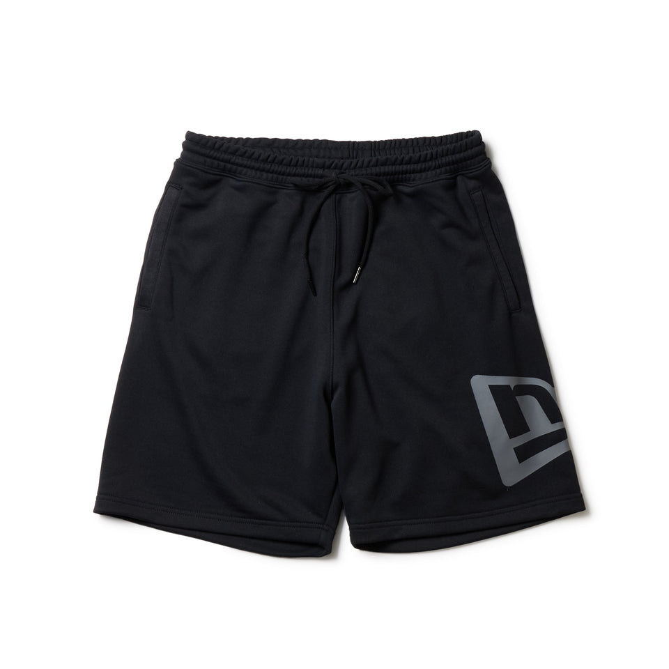 ドライスウェット ショートパンツ フラッグロゴ ブラック | パフォーマンスアパレル - 14674836 - S | NEW ERA ニューエラ公式オンラインストア