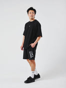 ドライスウェット ショートパンツ フラッグロゴ ブラック | パフォーマンスアパレル - 14674836 - S | NEW ERA ニューエラ公式オンラインストア