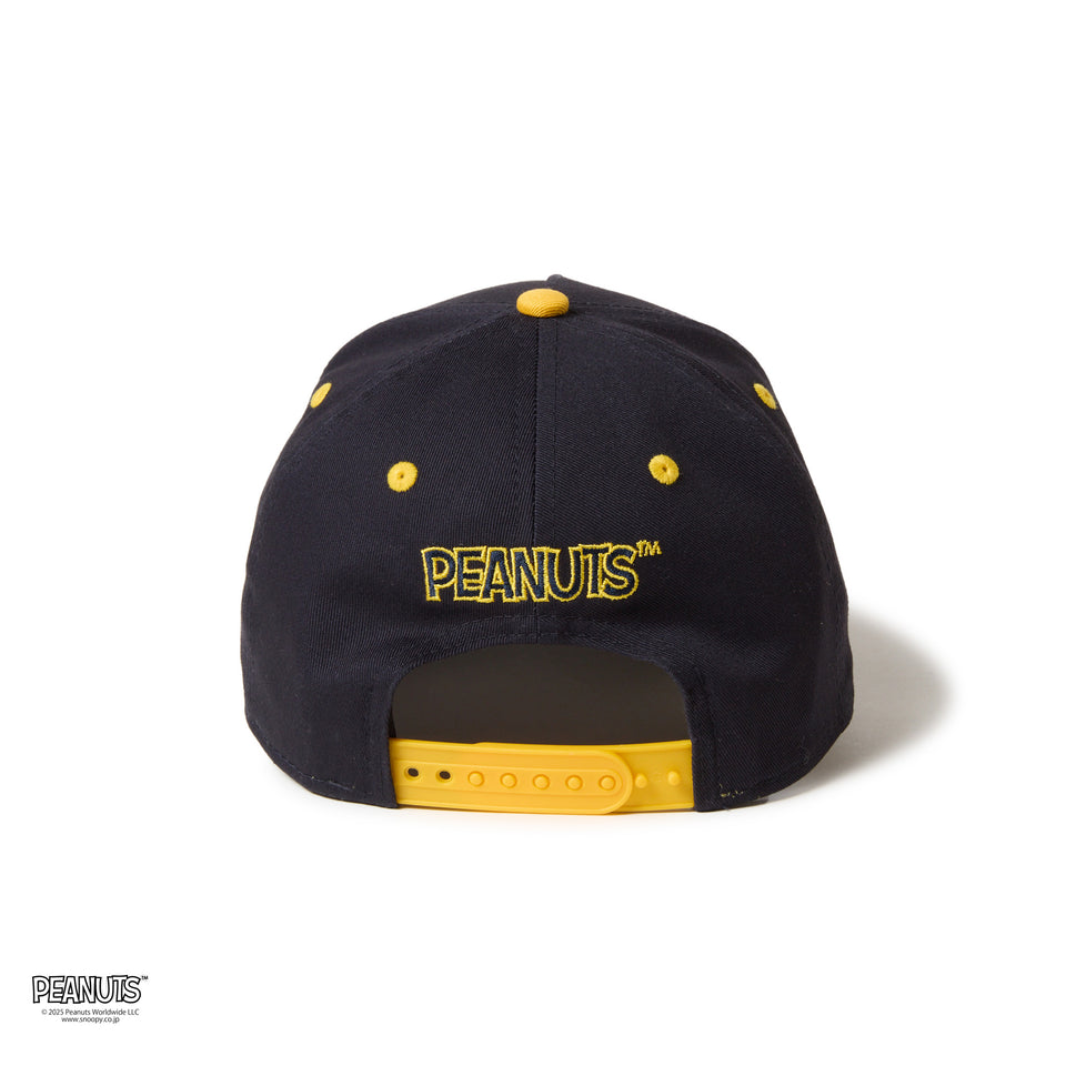 キッズ Youth 9FOURTY A-Frame PEANUTS ピーナッツ College Logo ネイビー | NEW ERA ニューエラ公式オンラインストア