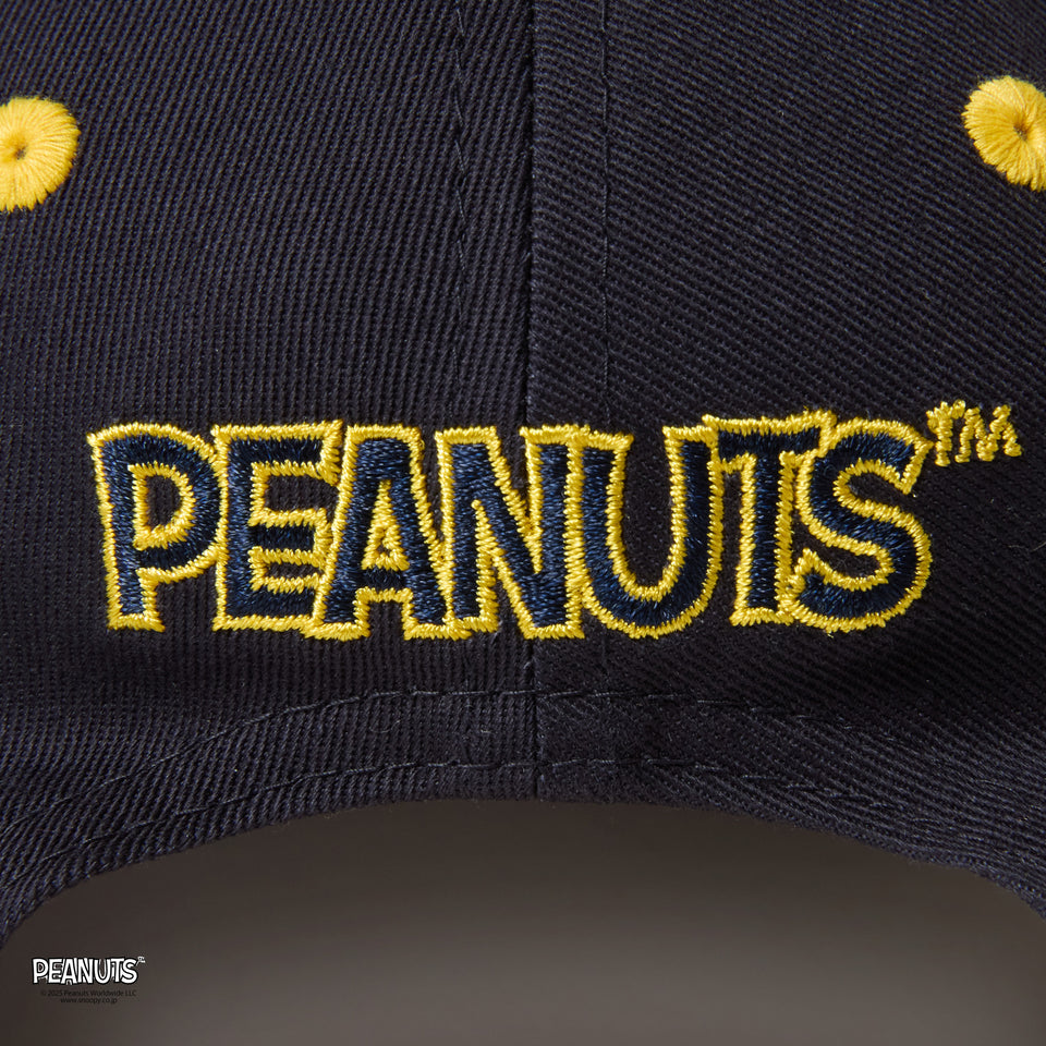 キッズ Youth 9FOURTY A-Frame PEANUTS ピーナッツ College Logo ネイビー | NEW ERA ニューエラ公式オンラインストア