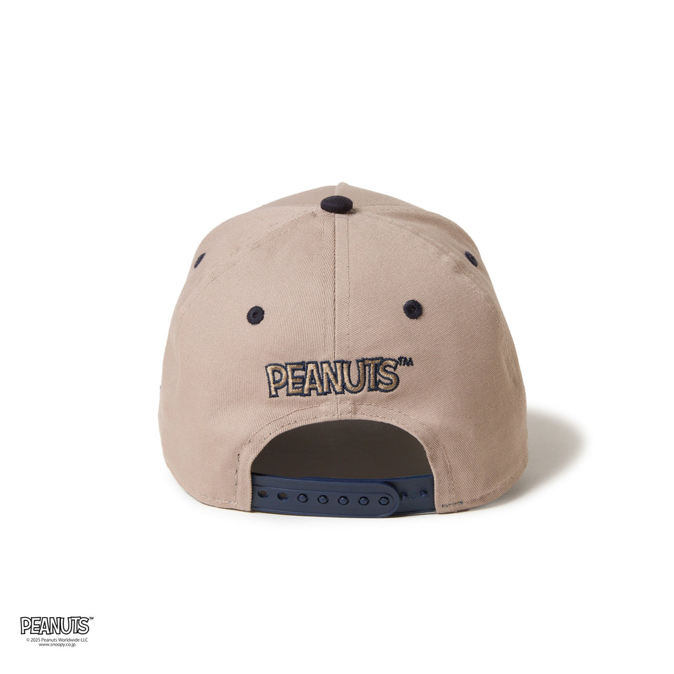 キッズ Youth 9FOURTY A-Frame PEANUTS ピーナッツ College Logo