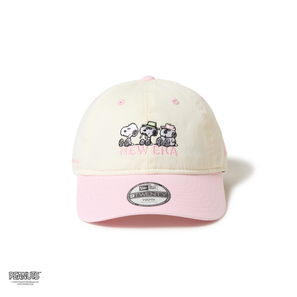 キッズ Youth 9TWENTY PEANUTS ピーナッツ スヌーピー オラフ スパイク