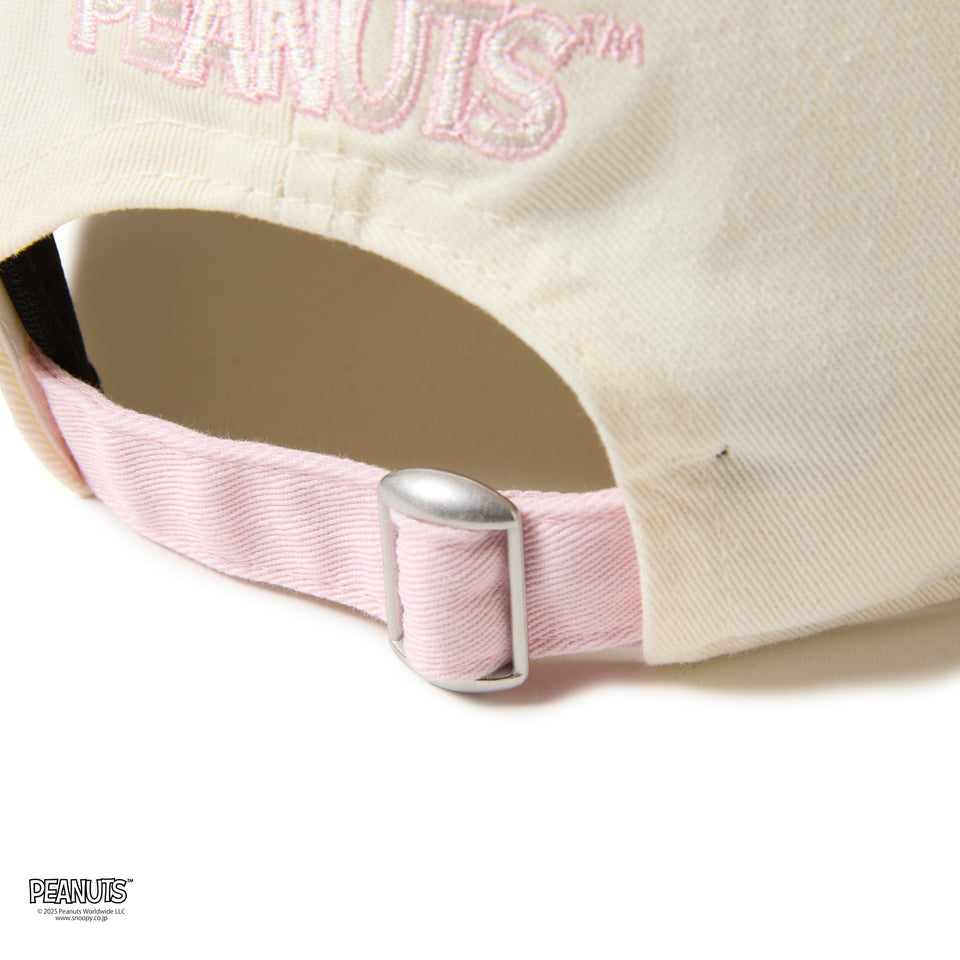 キッズ Youth 9TWENTY PEANUTS ピーナッツ スヌーピー オラフ スパイク クロームホワイト/ピンク | NEW ERA ニューエラ公式オンラインストア
