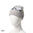 キッズ Kid's カフニット PEANUTS ピーナッツ スヌーピー ニューエラロゴ グレー | NEW ERA ニューエラ公式オンラインストア