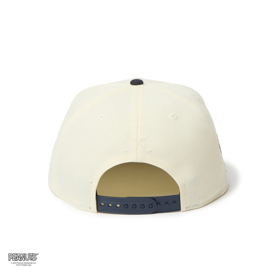 9FIFTY PEANUTS ピーナッツ クロームホワイト/ネイビー | ゴルフ | NEW ERA ニューエラ公式オンラインストア