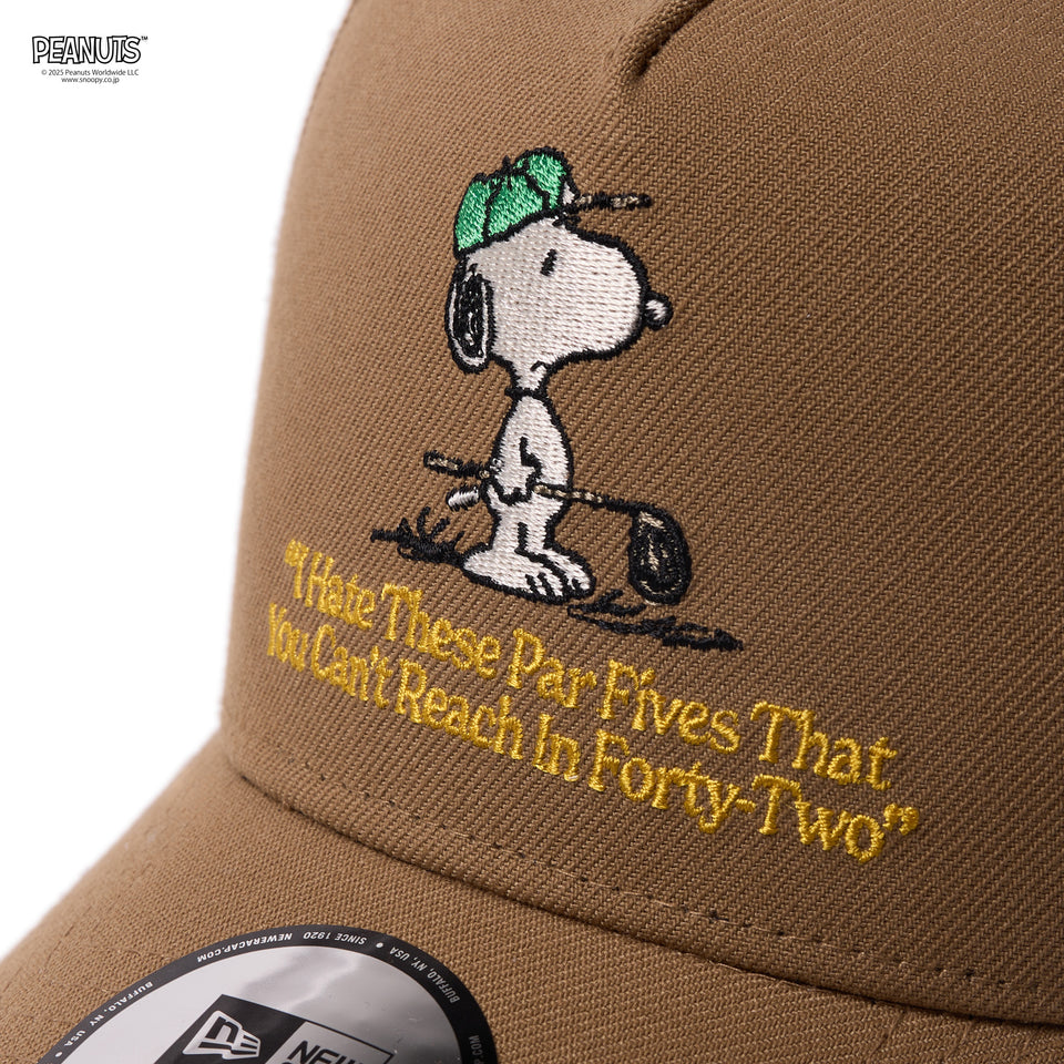 9FORTY A-Frame PEANUTS ピーナッツ IHPF カーキ | ゴルフ | NEW ERA ニューエラ公式オンラインストア