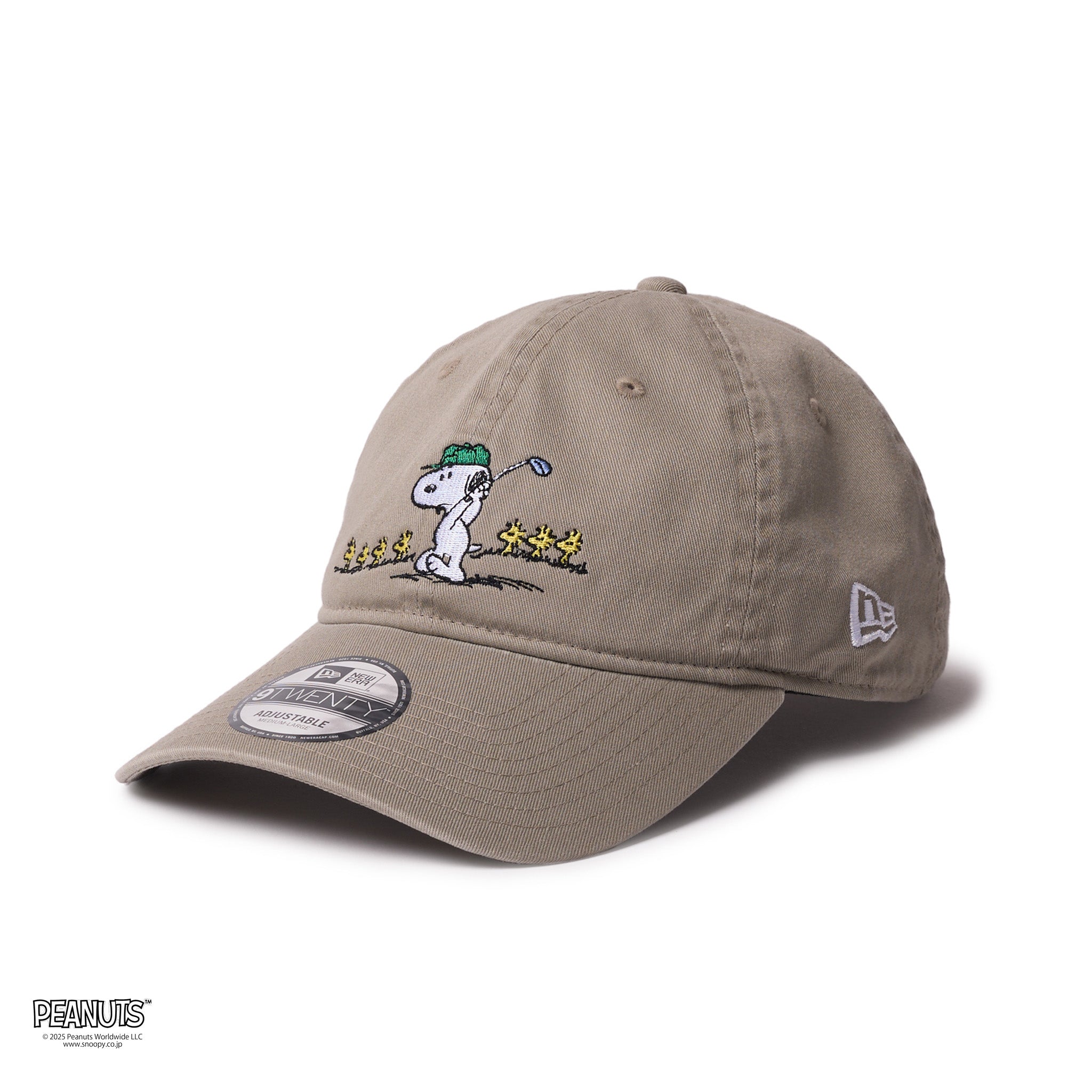 9TWENTY ロングバイザー PEANUTS ピーナッツ スヌーピー ウッド