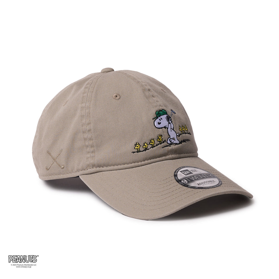 9TWNTY ロングバイザー PEANUTS ピーナッツ スヌーピー ウッドストックと仲間たち ペブル | ゴルフ | NEW ERA ニューエラ公式オンラインストア