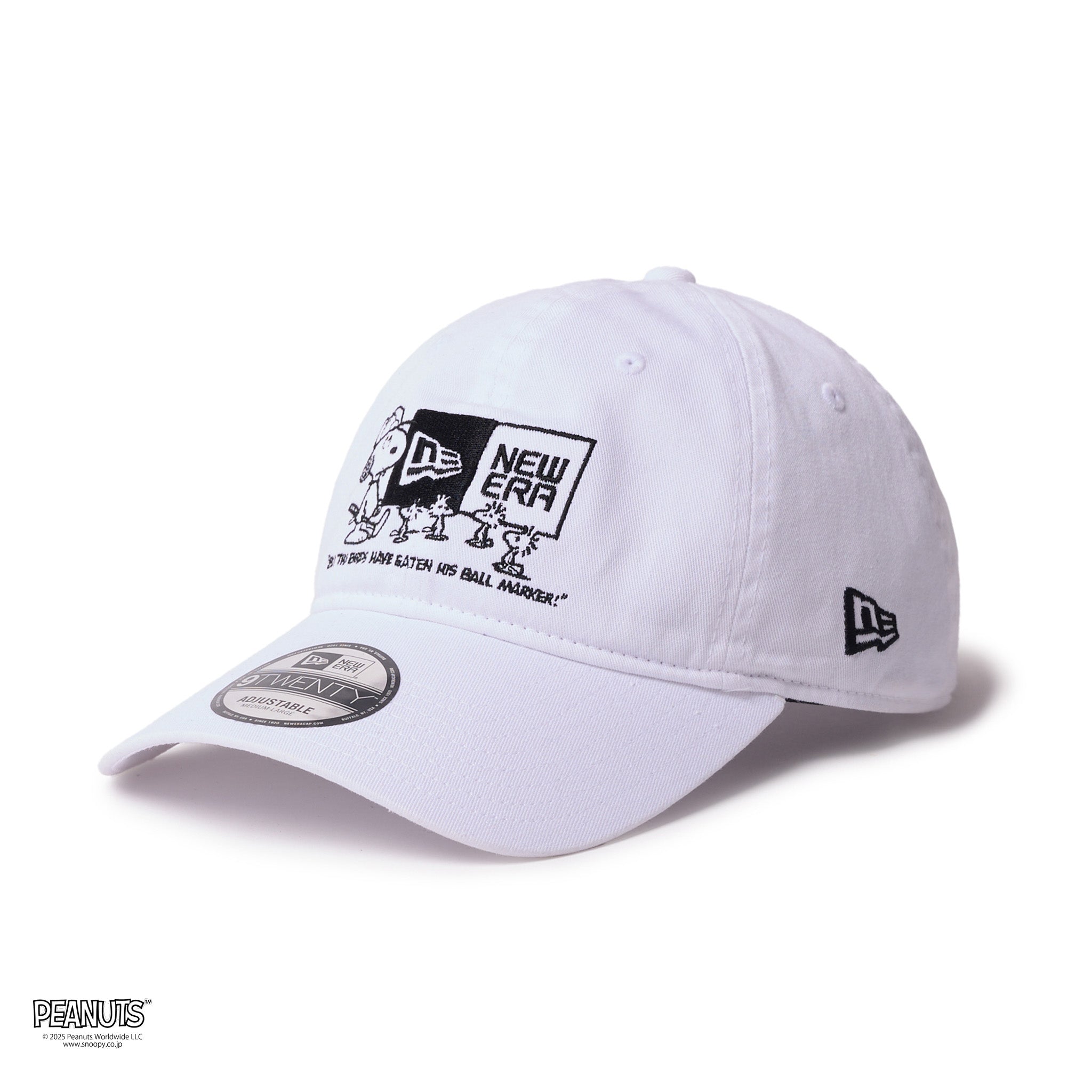 9TWENTY ロングバイザー PEANUTS ピーナッツ ニューエラボックスロゴ