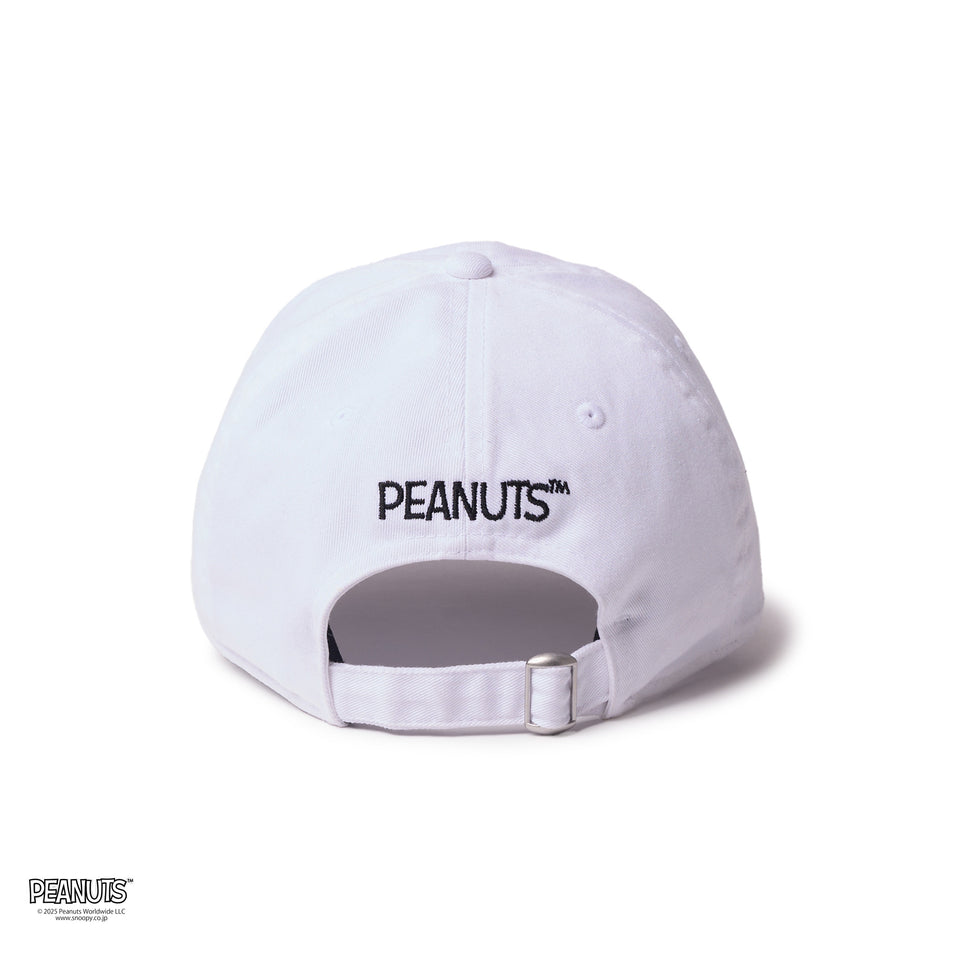 9TWNTY ロングバイザー PEANUTS ピーナッツ ニューエラボックスロゴ ホワイト | ゴルフ | NEW ERA ニューエラ公式オンラインストア