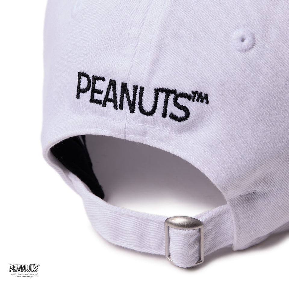 9TWNTY ロングバイザー PEANUTS ピーナッツ ニューエラボックスロゴ ホワイト | ゴルフ | NEW ERA ニューエラ公式オンラインストア