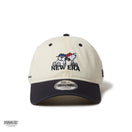 9TWENTY PEANUTS ピーナッツ SNOOPY AND OLAF スヌーピー オラフ クロームホワイト/ネイビー | NEW ERA ニューエラ公式オンラインストア