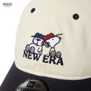 9TWENTY PEANUTS ピーナッツ SNOOPY AND OLAF スヌーピー オラフ クロームホワイト/ネイビー | NEW ERA ニューエラ公式オンラインストア