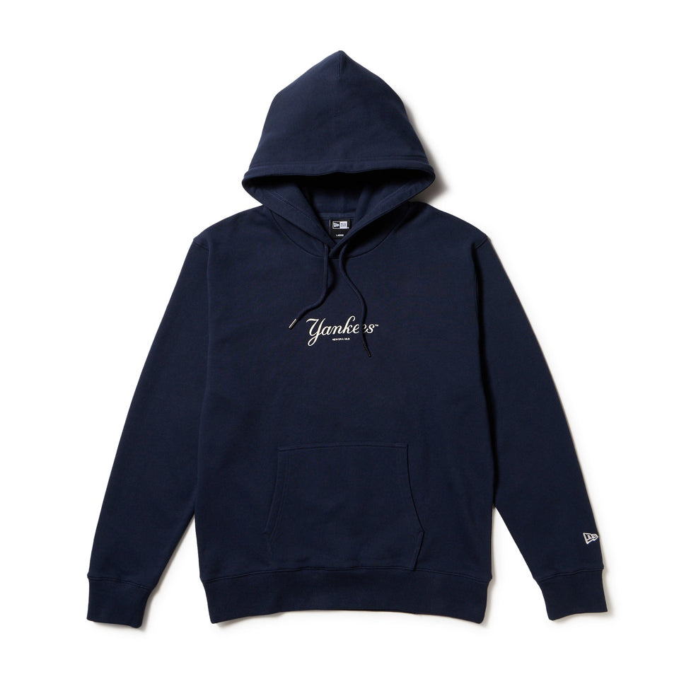 裏毛 スウェット プルオーバーフーディー ニューヨーク・ヤンキース ネイビー - 14682631 - S | NEW ERA ニューエラ公式オンラインストア