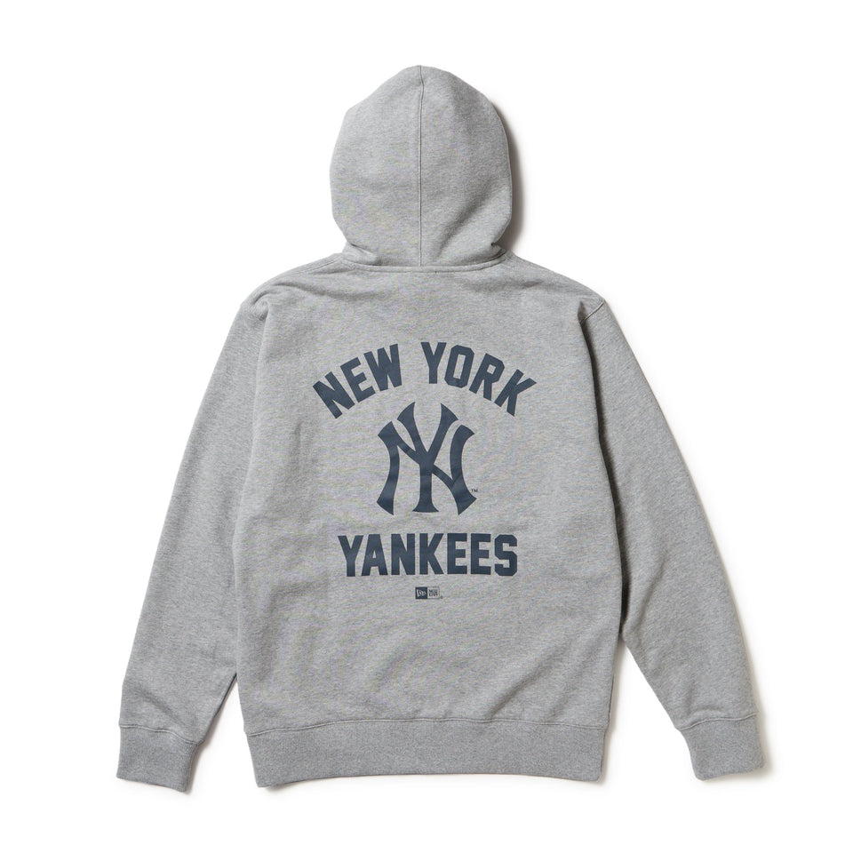裏毛 スウェット プルオーバーフーディー ニューヨーク・ヤンキース ヘザーグレー - 14682632 - S | NEW ERA ニューエラ公式オンラインストア