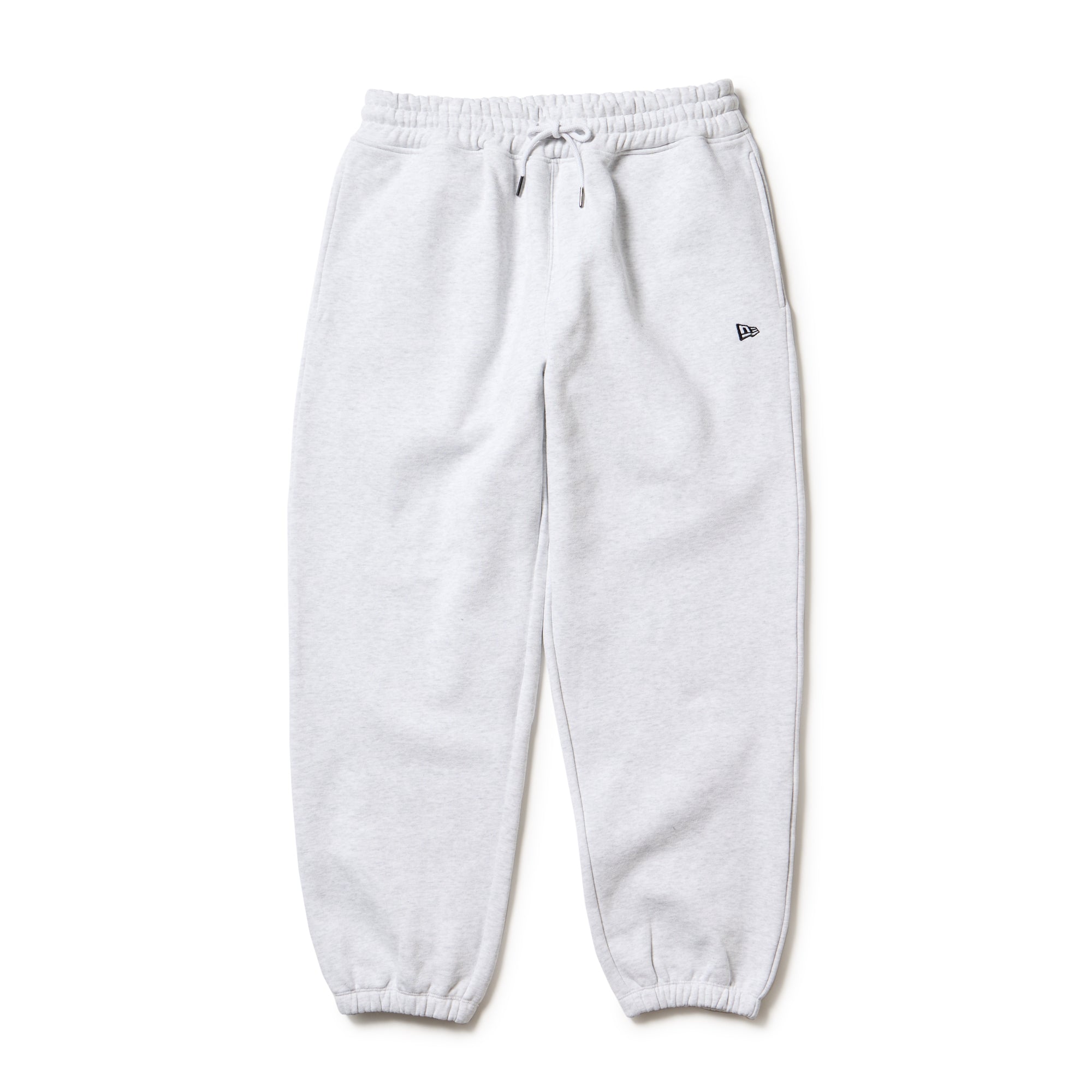 グレー スウェットパンツ ロゴ入り adidas】裾ロゴ スウェット ジョガーパンツ グレー / 送料無料
