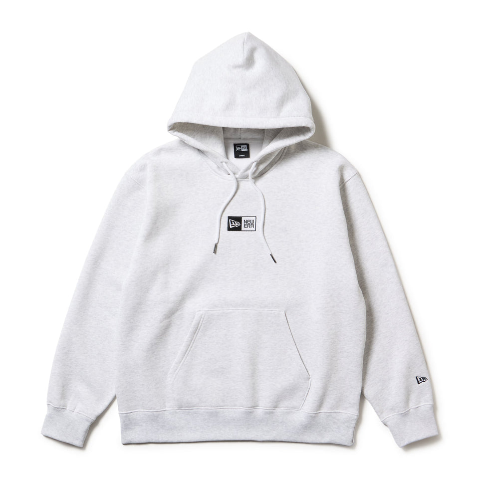 未使用 ボックスロゴパーカー プルオーバー スウェット フーディ サイズL 裏起毛 オーバーサイズド スウェット プルオーバーフーディー ボックス