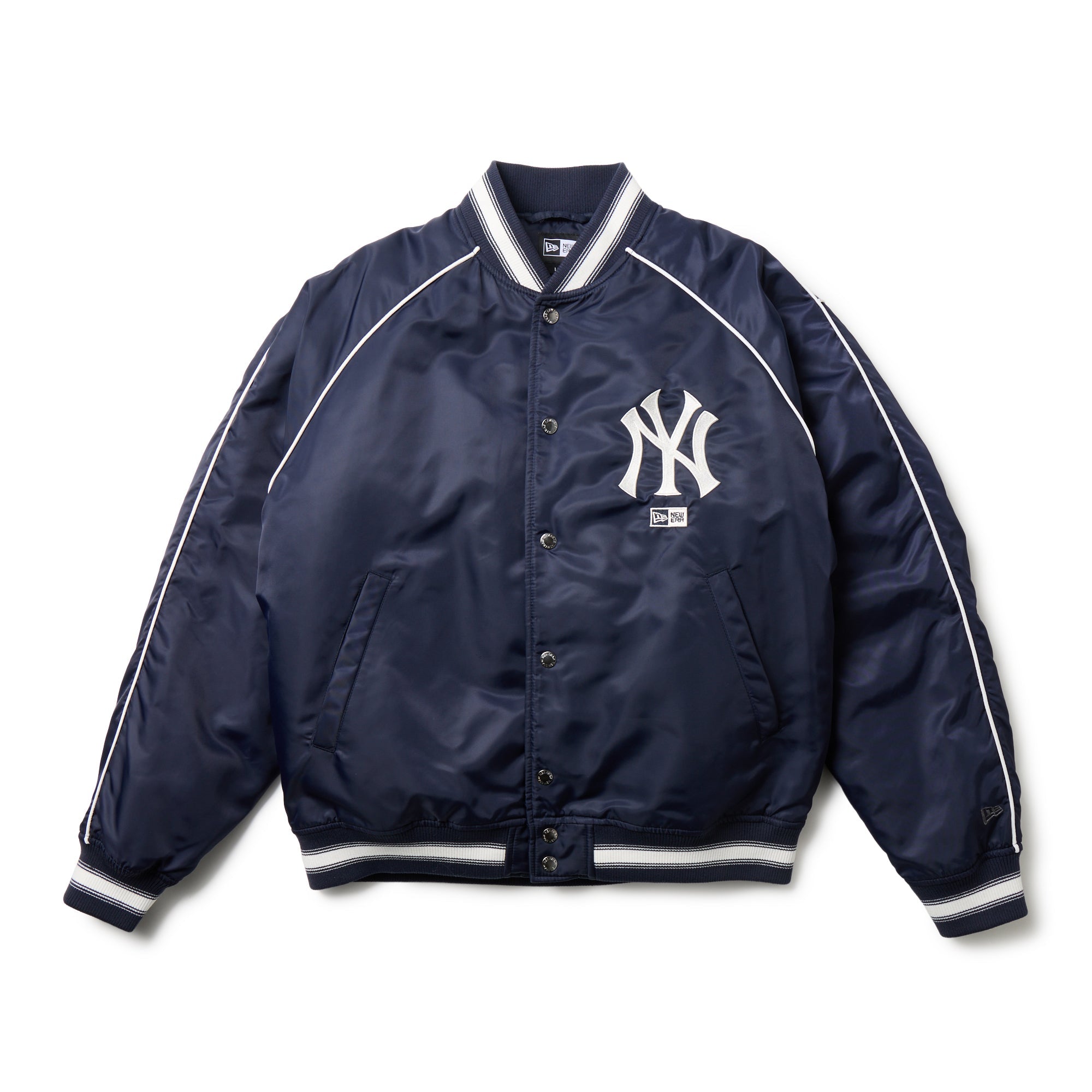 New York Yankees ジャケット ネイビー ナイロン バーシティージャケット ニューヨーク・ヤンキース ネイビー