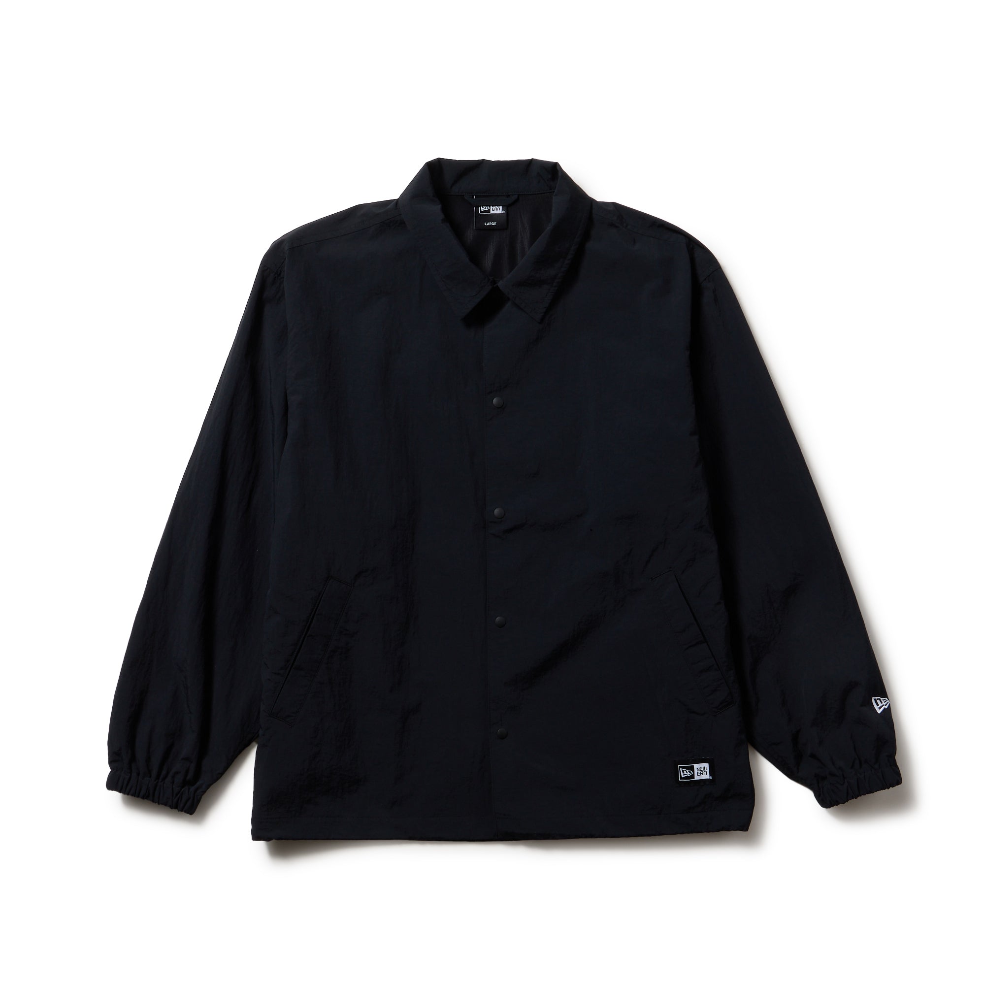 ナイロン コーチジャケット ブラック | ニューエラオンラインストア