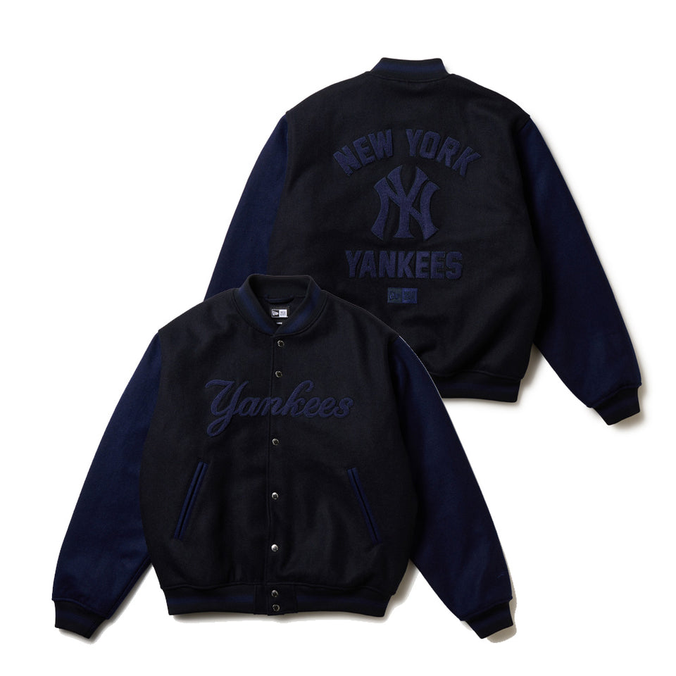 メルトン バーシティジャケット ニューヨーク・ヤンキース ネイビー FW25