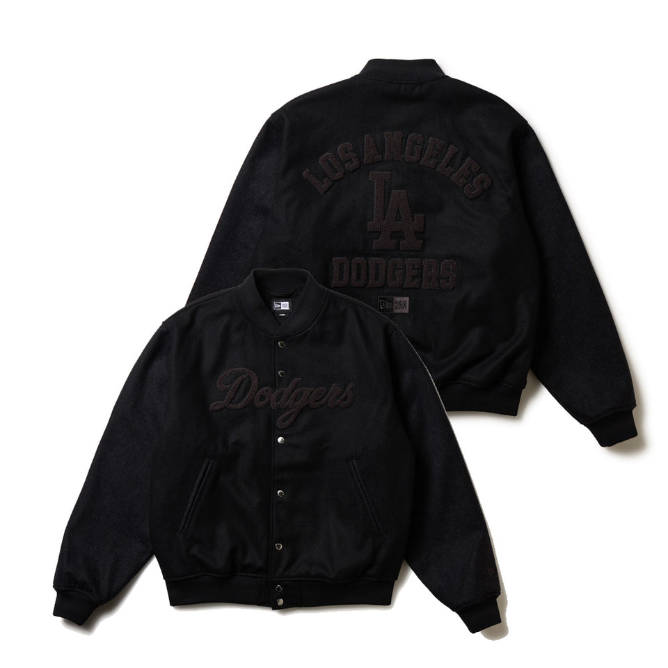 メルトン バーシティジャケット ロサンゼルス・ドジャース ブラック FW25