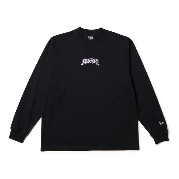 長袖 オーバーサイズド Tシャツ Slowup Logo ブラック | ニューエラ