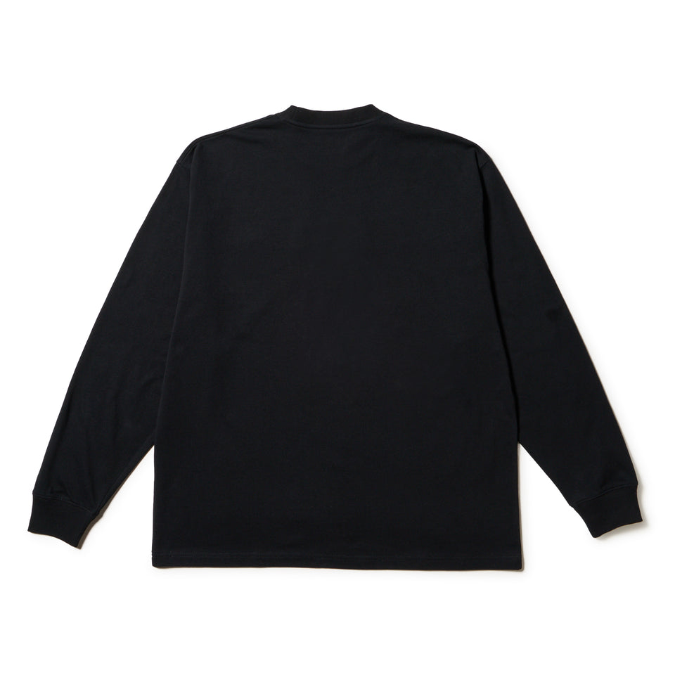 長袖 オーバーサイズド Tシャツ Slowup Logo ブラック | NEW ERA ニューエラ公式オンラインストア