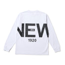 長袖 コットン Tシャツ Zoom Up Logo ホワイト | NEW ERA ニューエラ公式オンラインストア