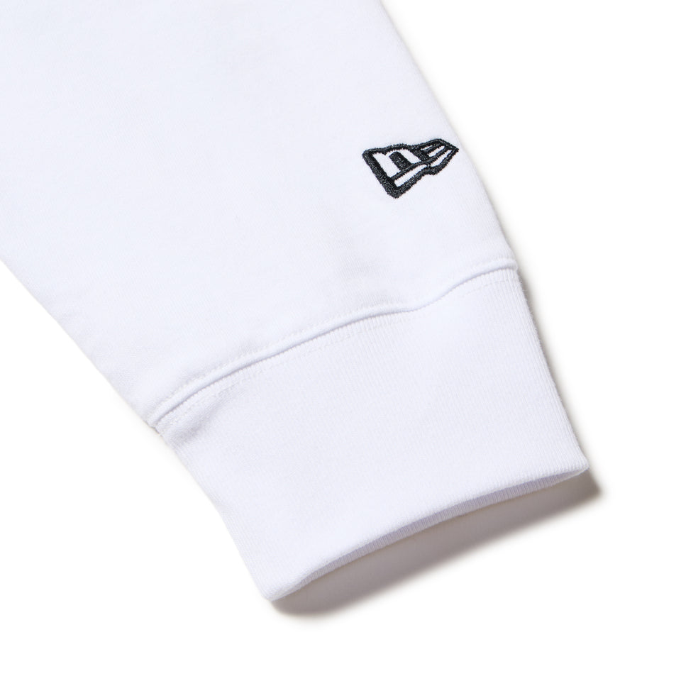 長袖 コットン Tシャツ Zoom Up Logo ホワイト | NEW ERA ニューエラ公式オンラインストア