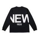 長袖 コットン Tシャツ Zoom Up Logo ブラック | NEW ERA ニューエラ公式オンラインストア