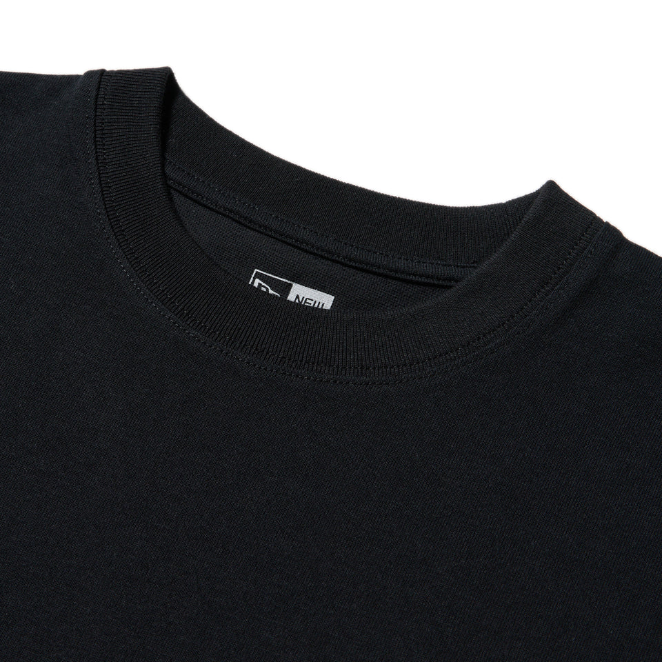 長袖 コットン Tシャツ Zoom Up Logo ブラック | NEW ERA ニューエラ公式オンラインストア