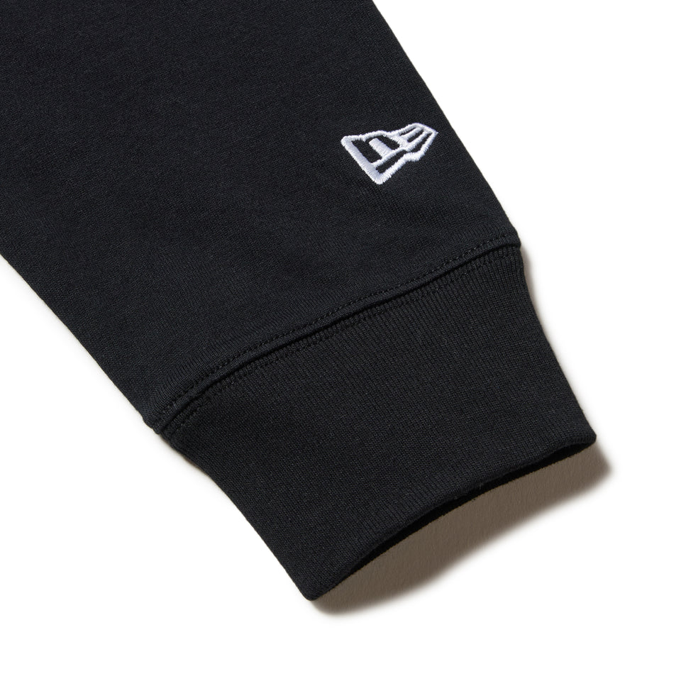 長袖 コットン Tシャツ Zoom Up Logo ブラック | NEW ERA ニューエラ公式オンラインストア