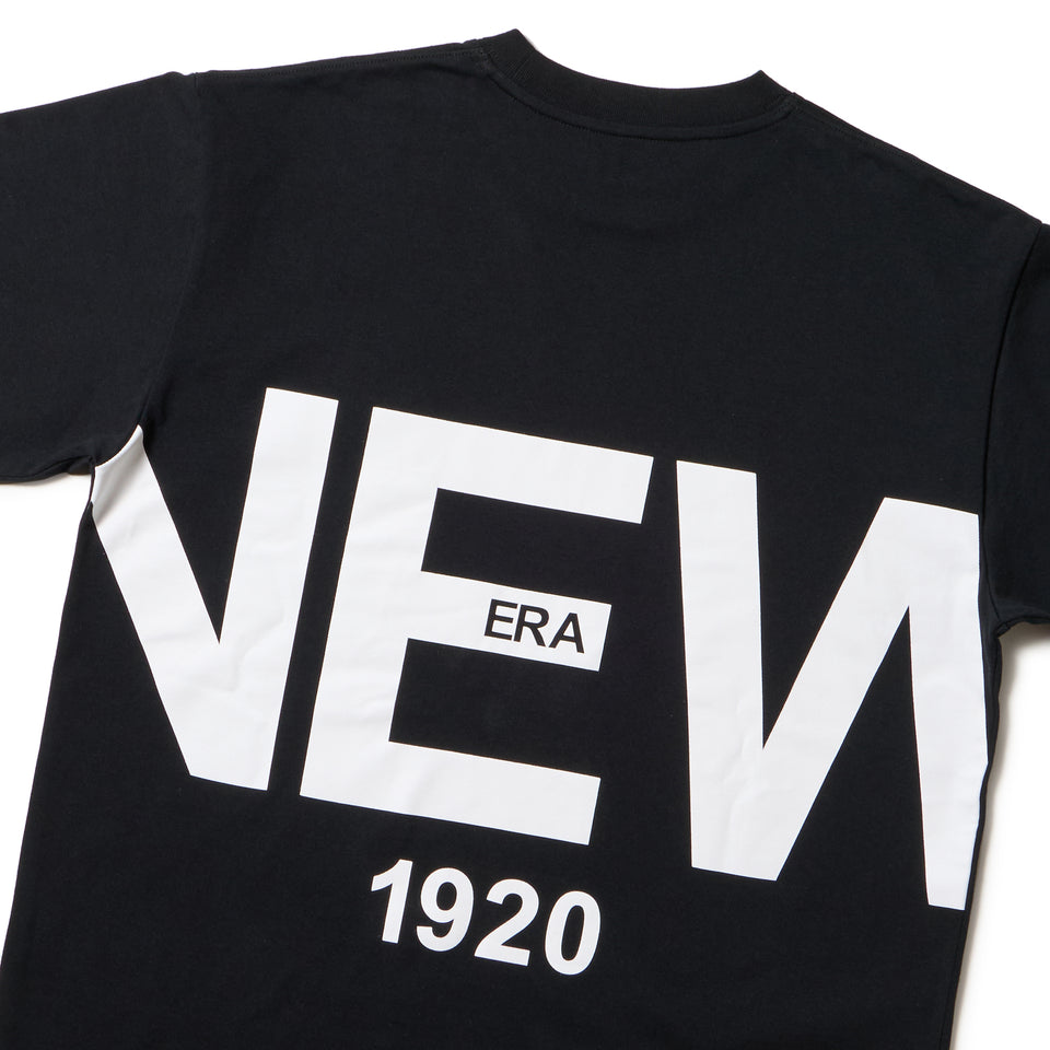 長袖 コットン Tシャツ Zoom Up Logo ブラック | NEW ERA ニューエラ公式オンラインストア