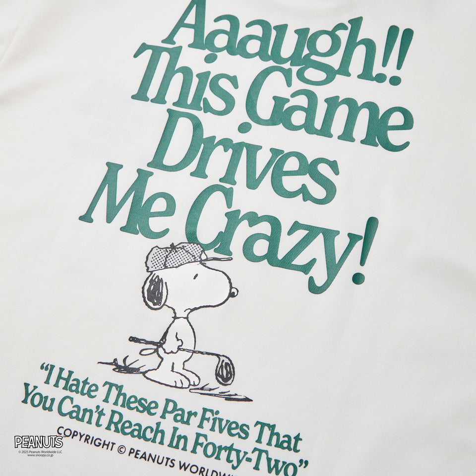 長袖 ミドルネック パフォーマンス Tシャツ PEANUTS ピーナッツ オフホワイト | ゴルフ | NEW ERA ニューエラ公式オンラインストア