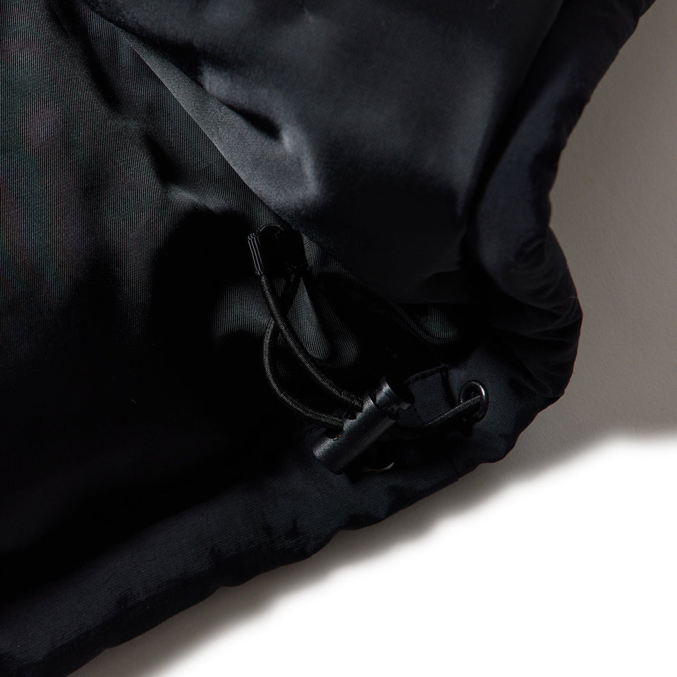 ダウンベスト コーデュロイ ナイロン コンビ ブラック | ニューエラ