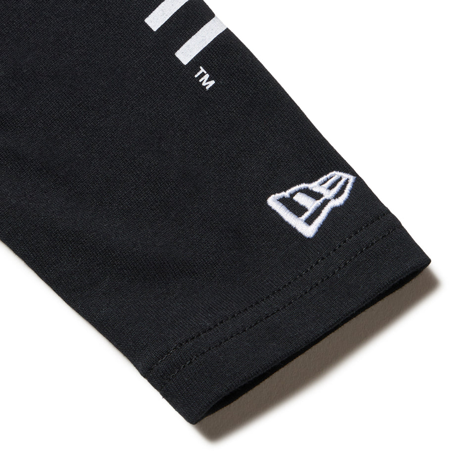 キッズ Youth 長袖 コットン Tシャツ プレイステーション ファミリーマーク ニューエラロゴ ブラック | NEW ERA ニューエラ公式オンラインストア