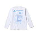 キッズ Youth 長袖 コットン Tシャツ PlayStation スローガン ホワイト | NEW ERA ニューエラ公式オンラインストア