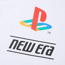 長袖 オーバーサイズド コットン Tシャツ プレイステーション ファミリーマーク ニューエラロゴ ホワイト | NEW ERA ニューエラ公式オンラインストア
