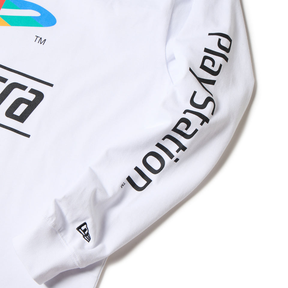 長袖 オーバーサイズド コットン Tシャツ PlayStation
