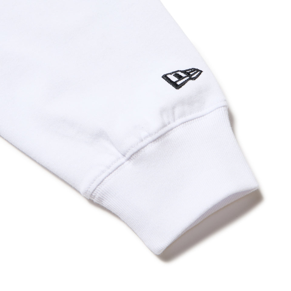 長袖 オーバーサイズド コットン Tシャツ プレイステーション ファミリーマーク ニューエラロゴ ホワイト | NEW ERA ニューエラ公式オンラインストア
