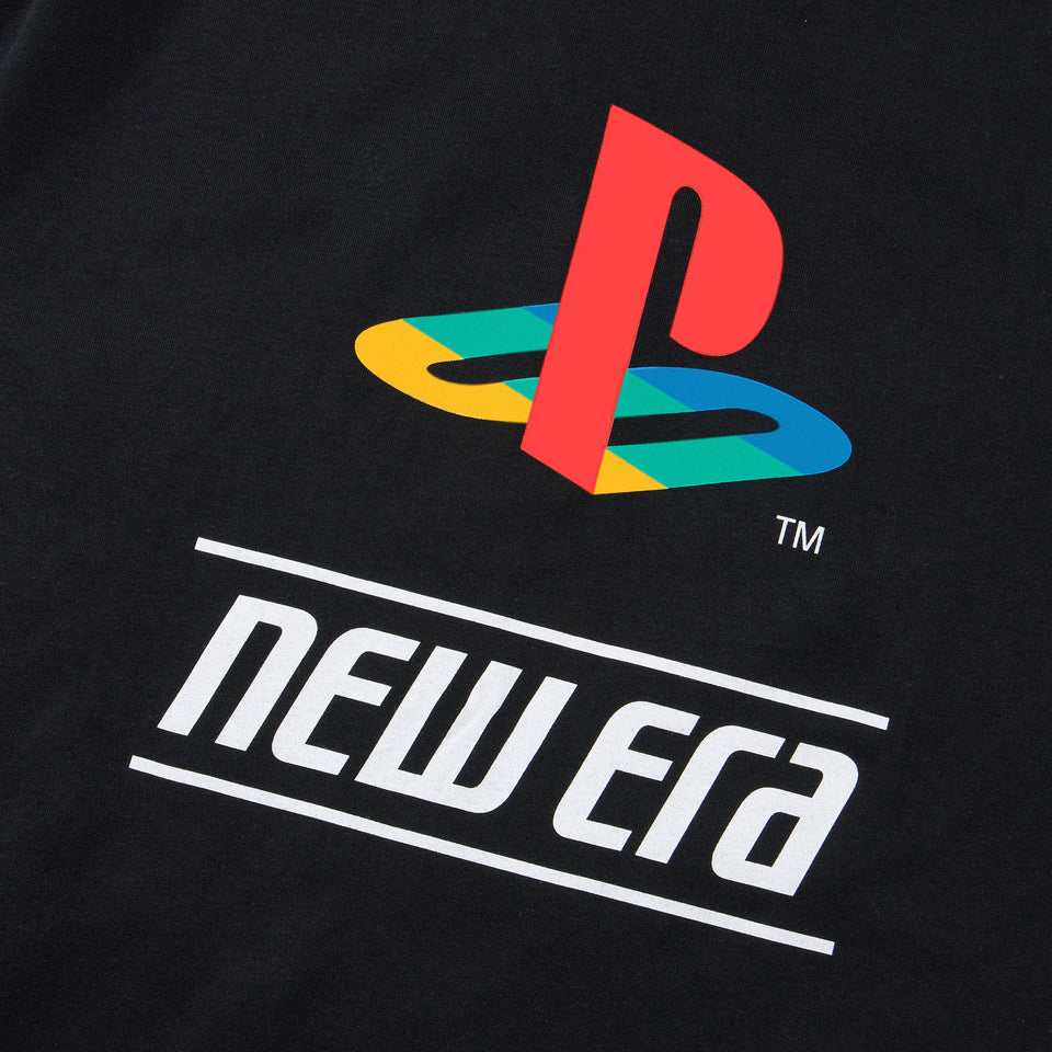 長袖 オーバーサイズド コットン Tシャツ PlayStation