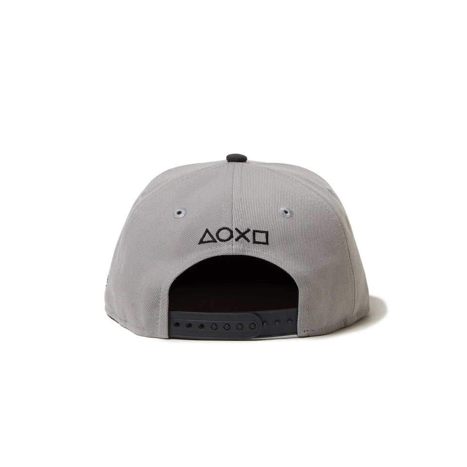 キッズ Youth 9FIFTY PlayStation プレイステーション ファミリーマーク ニューエラロゴ グレー | NEW ERA ニューエラ公式オンラインストア