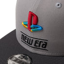 キッズ Youth 9FIFTY PlayStation プレイステーション ファミリーマーク ニューエラロゴ グレー | NEW ERA ニューエラ公式オンラインストア