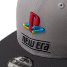 キッズ Youth 9FIFTY PlayStation プレイステーション ファミリーマーク ニューエラロゴ グレー | NEW ERA ニューエラ公式オンラインストア