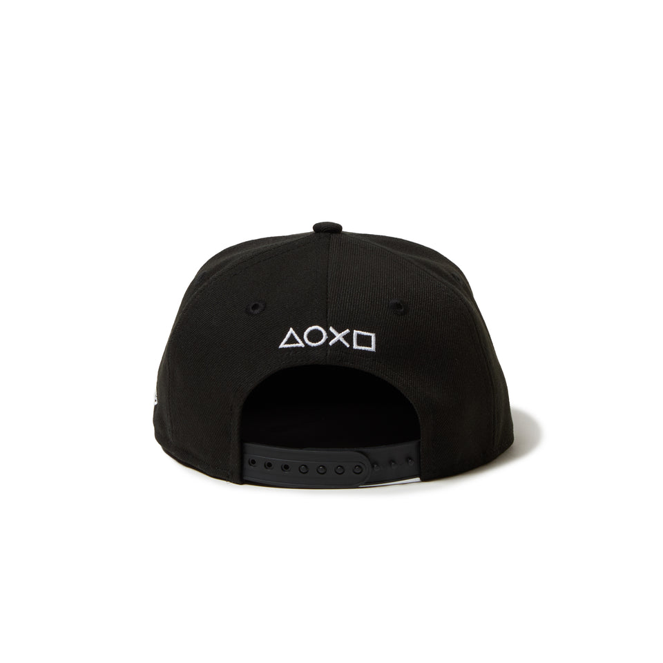 キッズ Youth 9FIFTY PlayStation プレイステーション ファミリーマーク ニューエラロゴ ブラック | NEW ERA ニューエラ公式オンラインストア