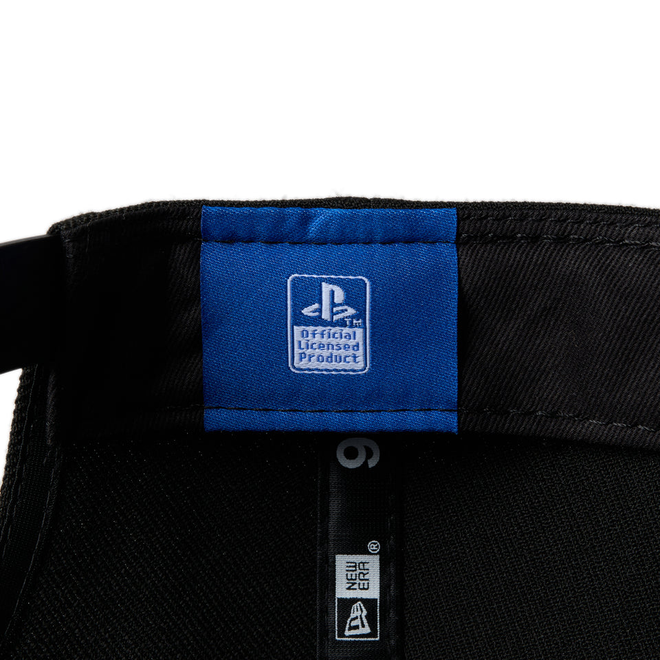 キッズ Youth 9FIFTY PlayStation プレイステーション ファミリーマーク ニューエラロゴ ブラック | NEW ERA ニューエラ公式オンラインストア