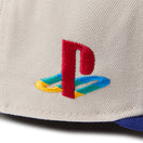 9FIFTY PlayStation プレイステーション ファミリーマーク ストーン/ダークロイヤル | NEW ERA ニューエラ公式オンラインストア