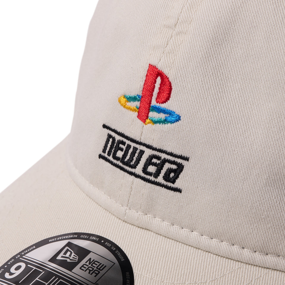 9THIRTY PlayStation プレイステーション ファミリーマーク  ニューエラロゴ アイボリー | NEW ERA ニューエラ公式オンラインストア