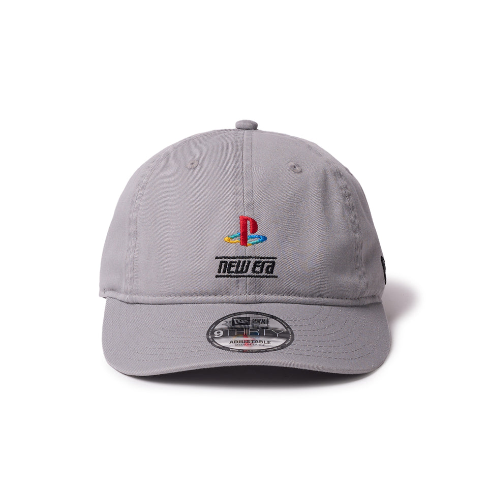 9THIRTY PlayStation プレイステーション ファミリーマーク  ニューエラロゴ グレー | NEW ERA ニューエラ公式オンラインストア