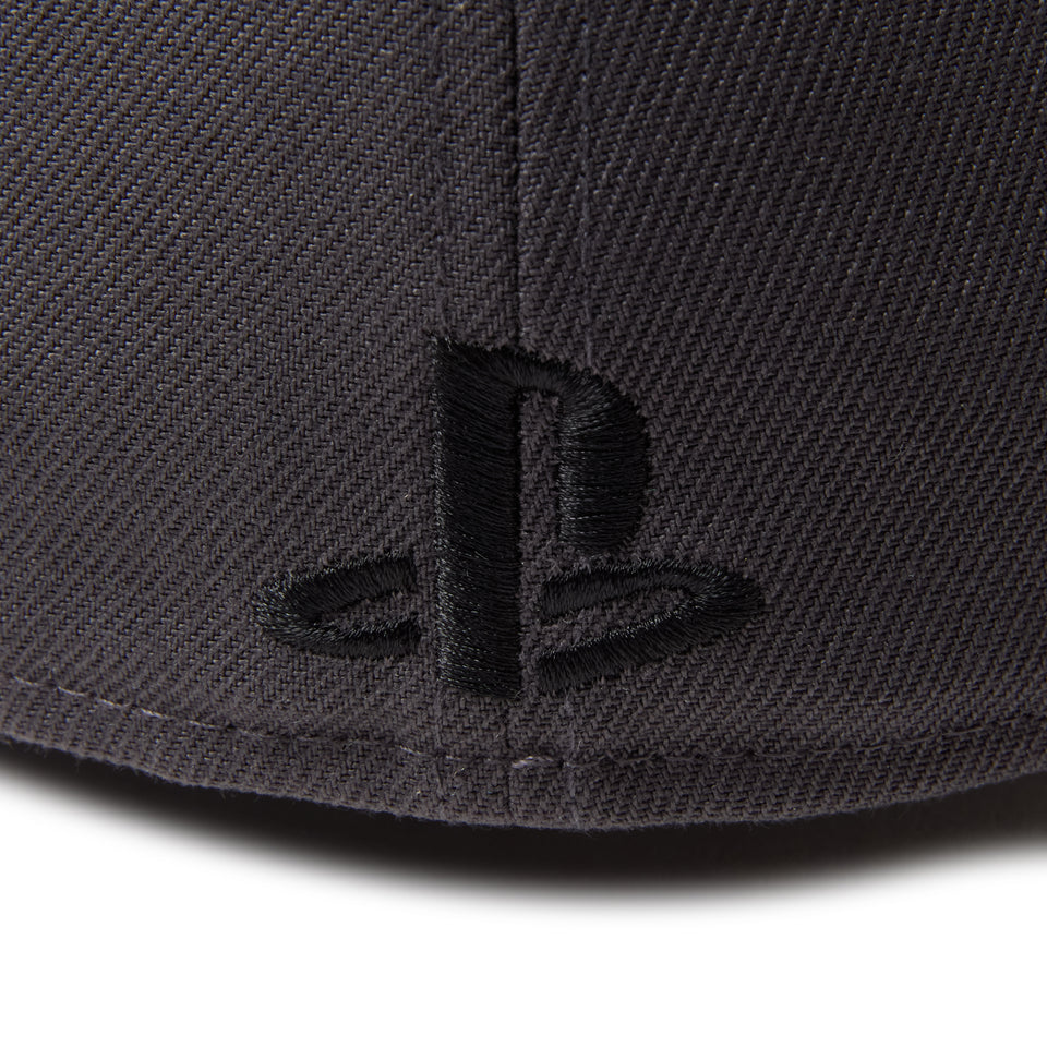 59FIFTY PlayStation シェイプス ロゴ ダークグラファイト